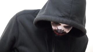 Gay man drill his friend's slutty mouth with big cock