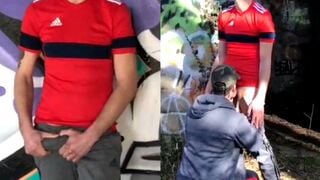 Pakistan man enjoy outdoor blowjob with stranger