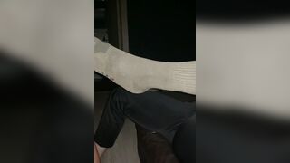 Black panty man trick gay man for passionate blowjob