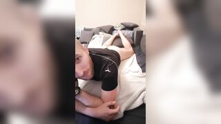 Stepbrothers enjoy homemade secret gay sex video