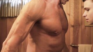 Lean twink boy fucked by handsome gay man video